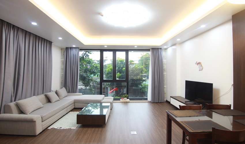 Cozy one-bedroom rental apartment in Au Co Street, Tay Ho, Hanoi